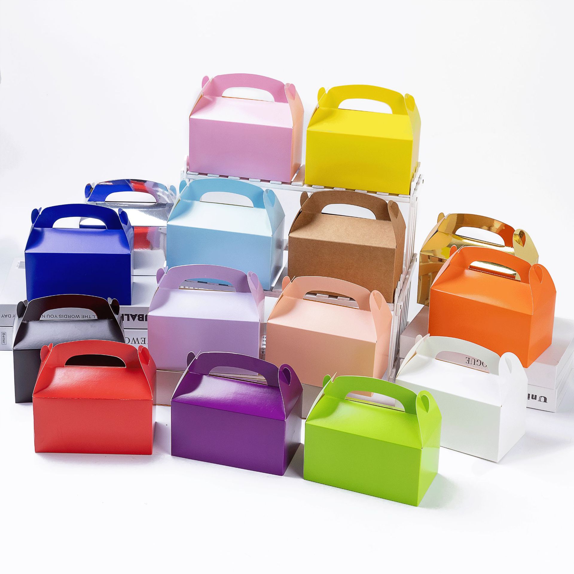 10-30pcs Gift Boxes with Handl - مراجعة Event Party Box وسعره