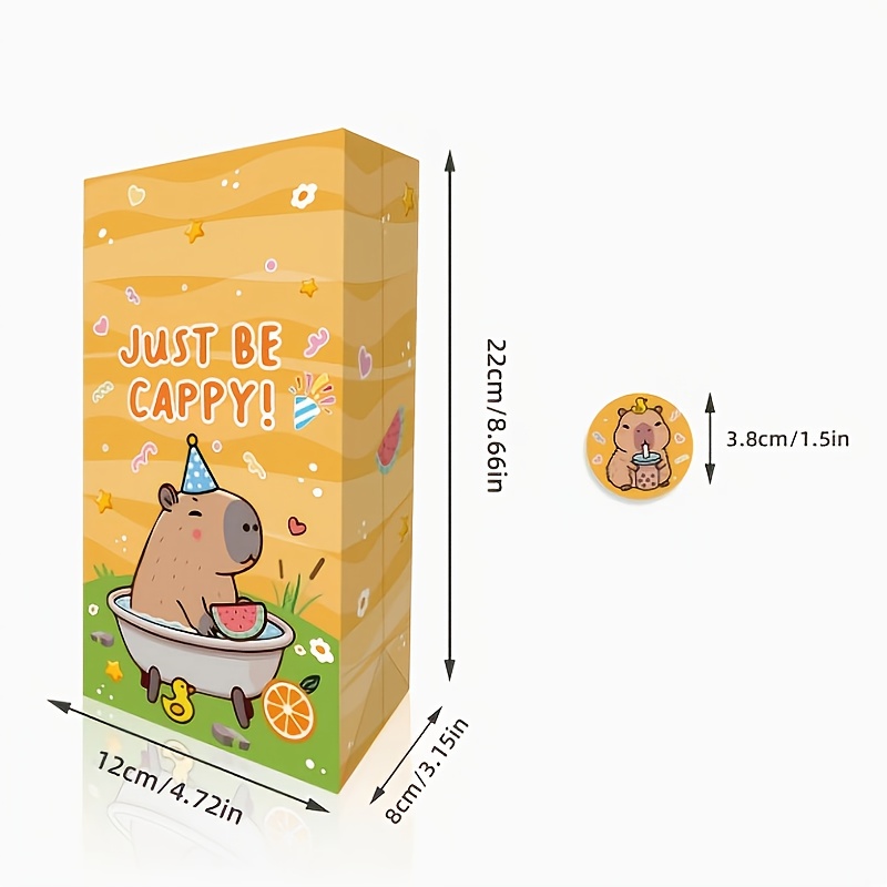 12/24/48pcs Capybara Candy Bag - مراجعة Event Party Box وسعره