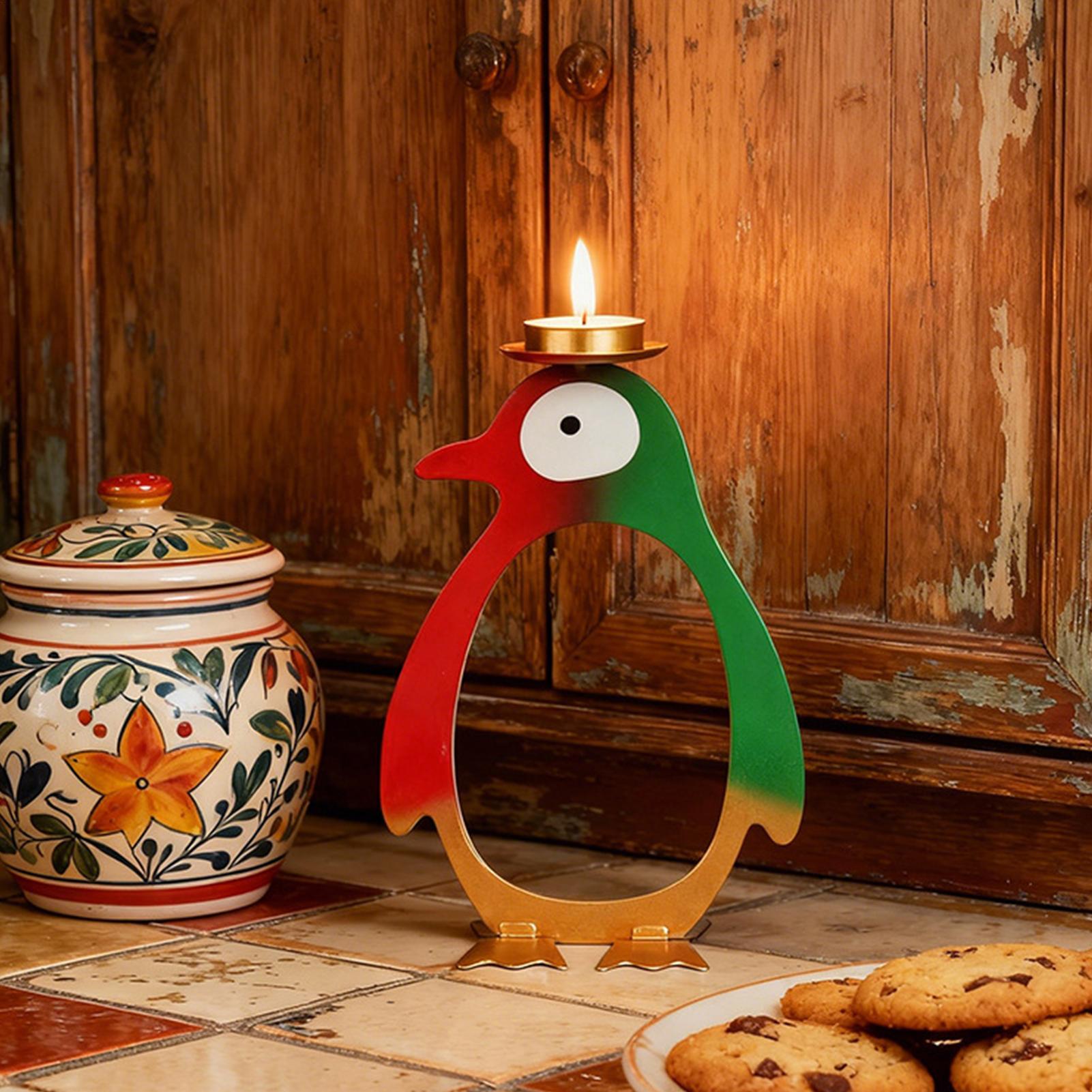 Tea Light Candle Holder Pengui - مراجعة Centerpiece Stick وسعره