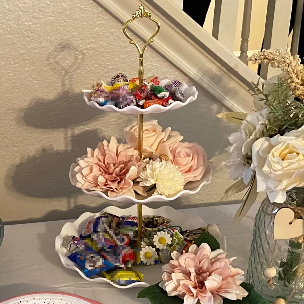 3 Tier Dessert Cupcake Stand W - مراجعة Cupcake Stand Tier وسعره