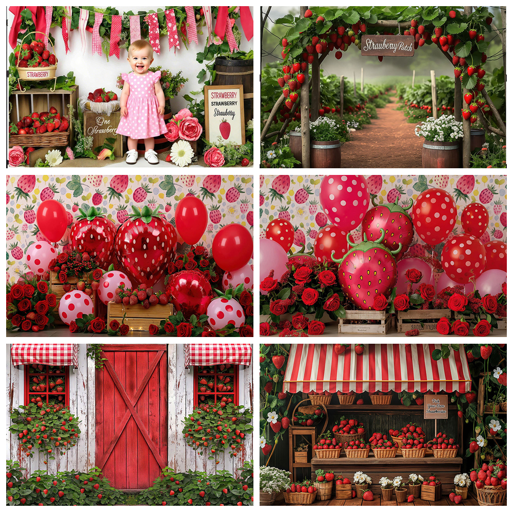 Red Strawberry Store Photograp - مراجعة Party Event Supply Store وسعره