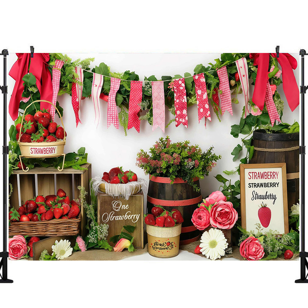 Red Strawberry Store Photograp - مراجعة Party Event Supply Store وسعره