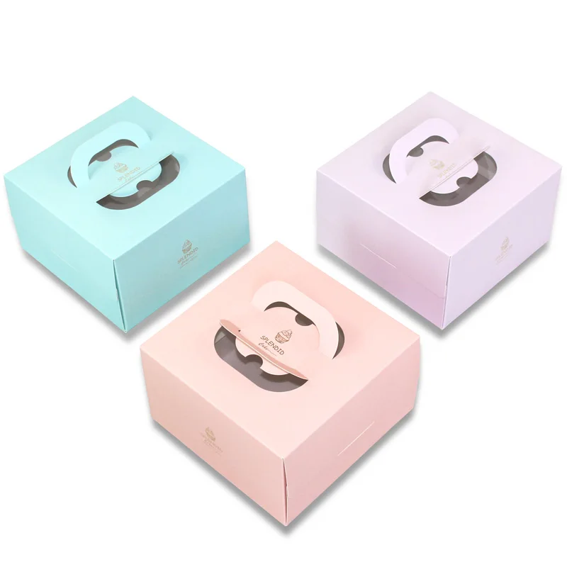 5pcs 8inch cake box with windo - مراجعة Party Event Supplier وسعره