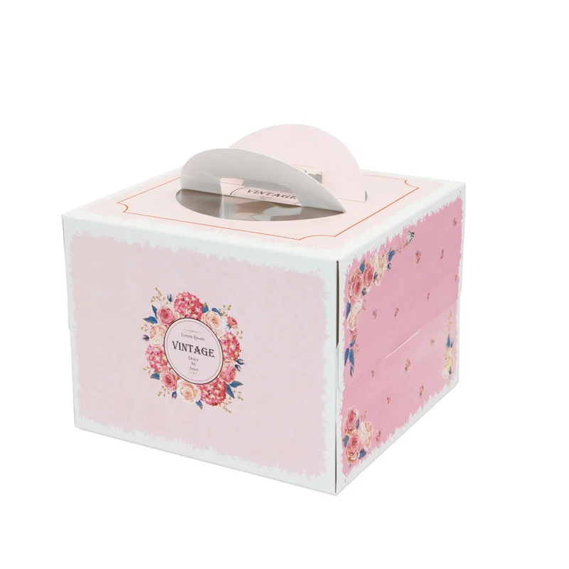 5pcs 8inch cake box with windo - مراجعة Party Event Supplier وسعره