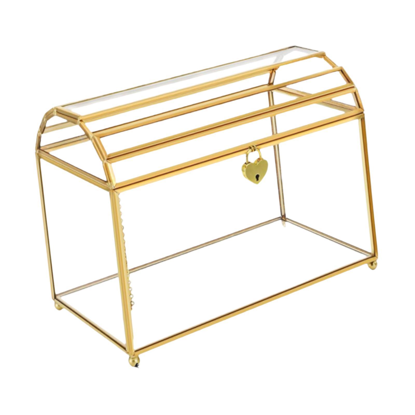 Glass Wedding Card Box Storage - مراجعة Event Party Box وسعره