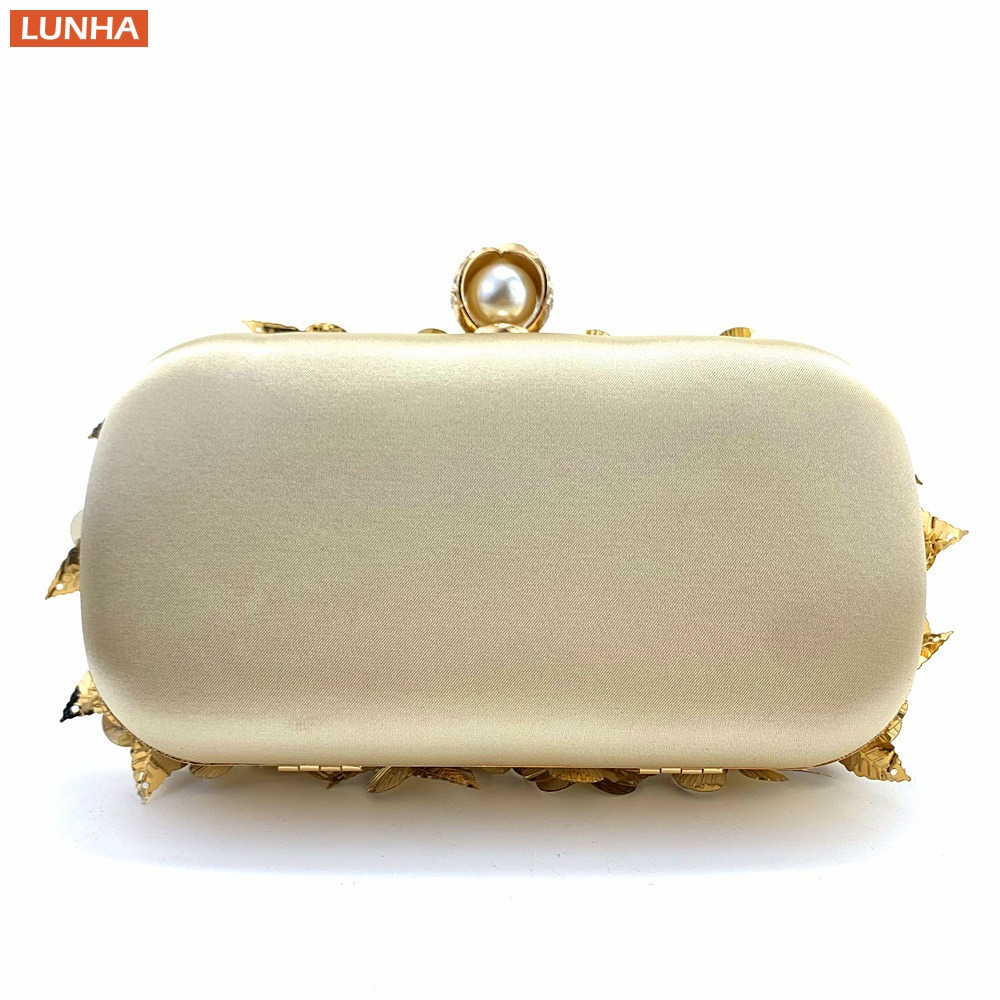 Women's Luxury Pearl Clutch Bo - مراجعة Event Party Box وسعره