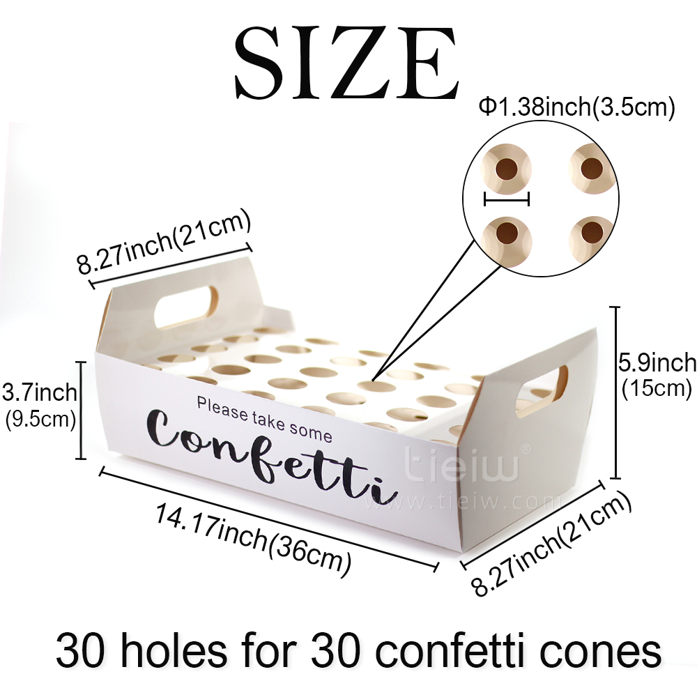confetti cones holder natural  - مراجعة Cotton Candy Cone وسعره