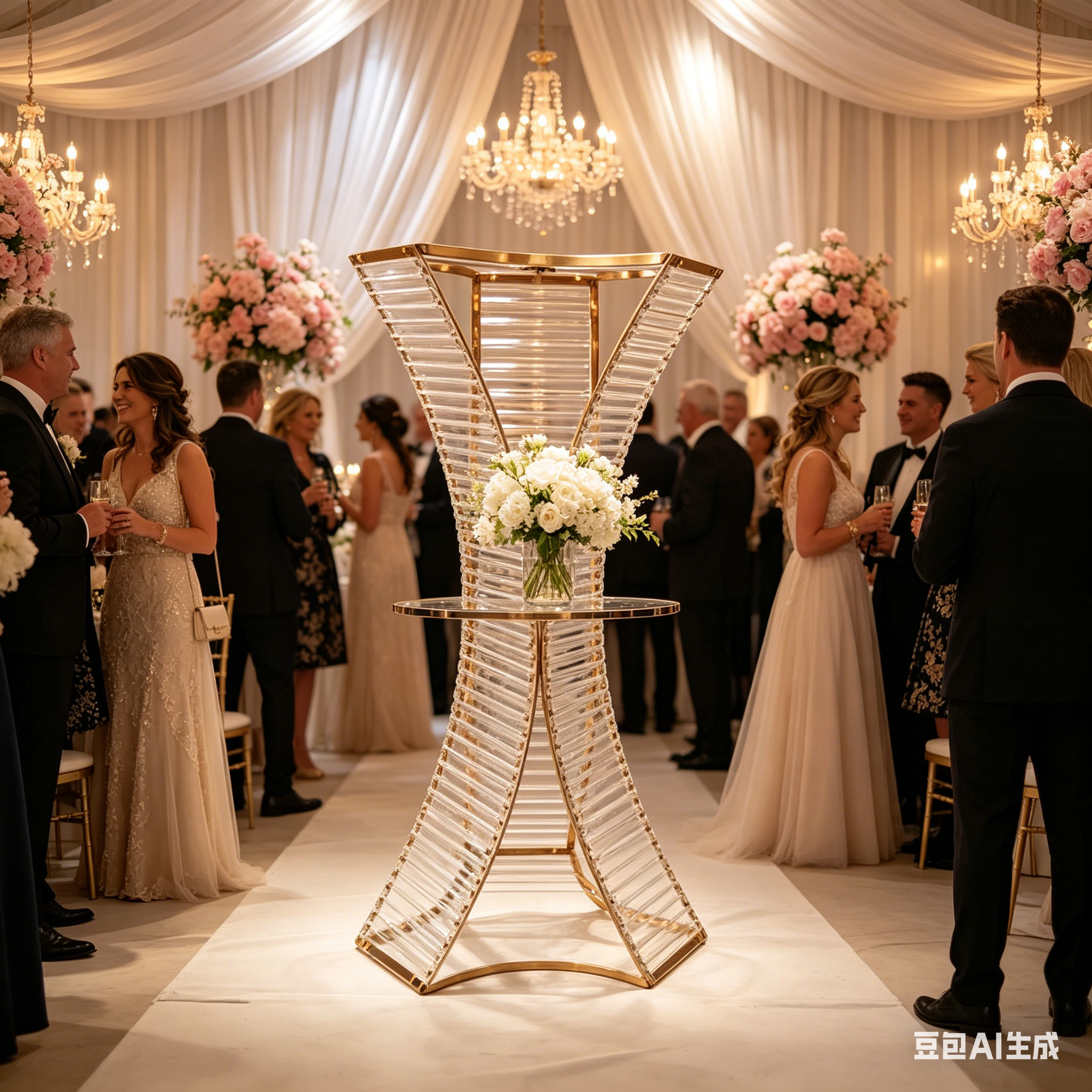 4/10 Pcs Acrylic Metal Wedding - مراجعة Party Event Supply Store وسعره