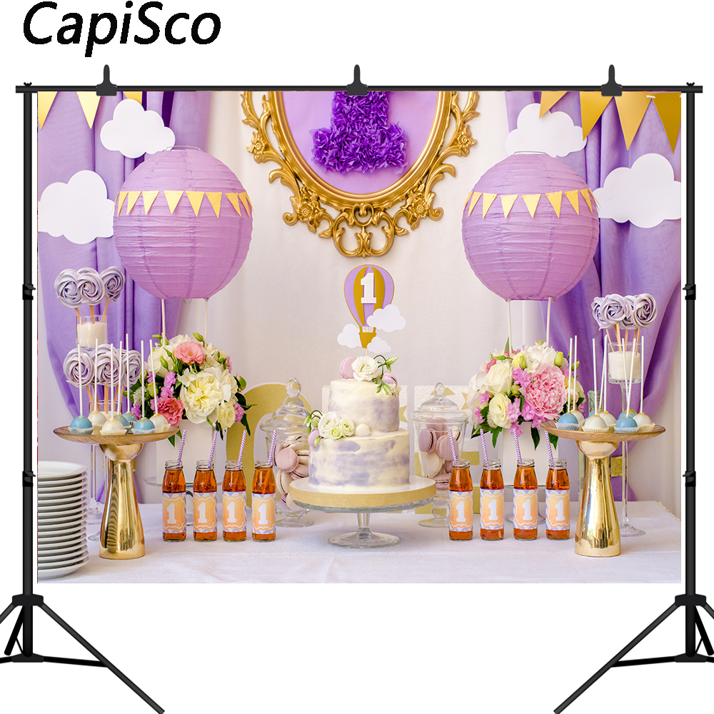 Capisco birthday photography b - مراجعة Dessert Table Backdrop وسعره