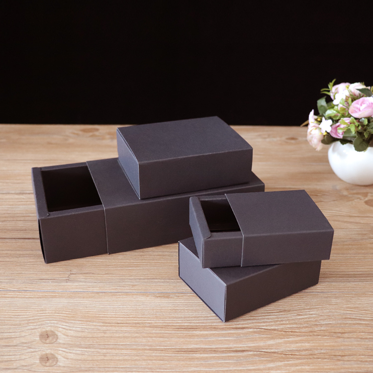 20PCS 350gsm Drawer Kraft Blac - مراجعة Event Party Box وسعره