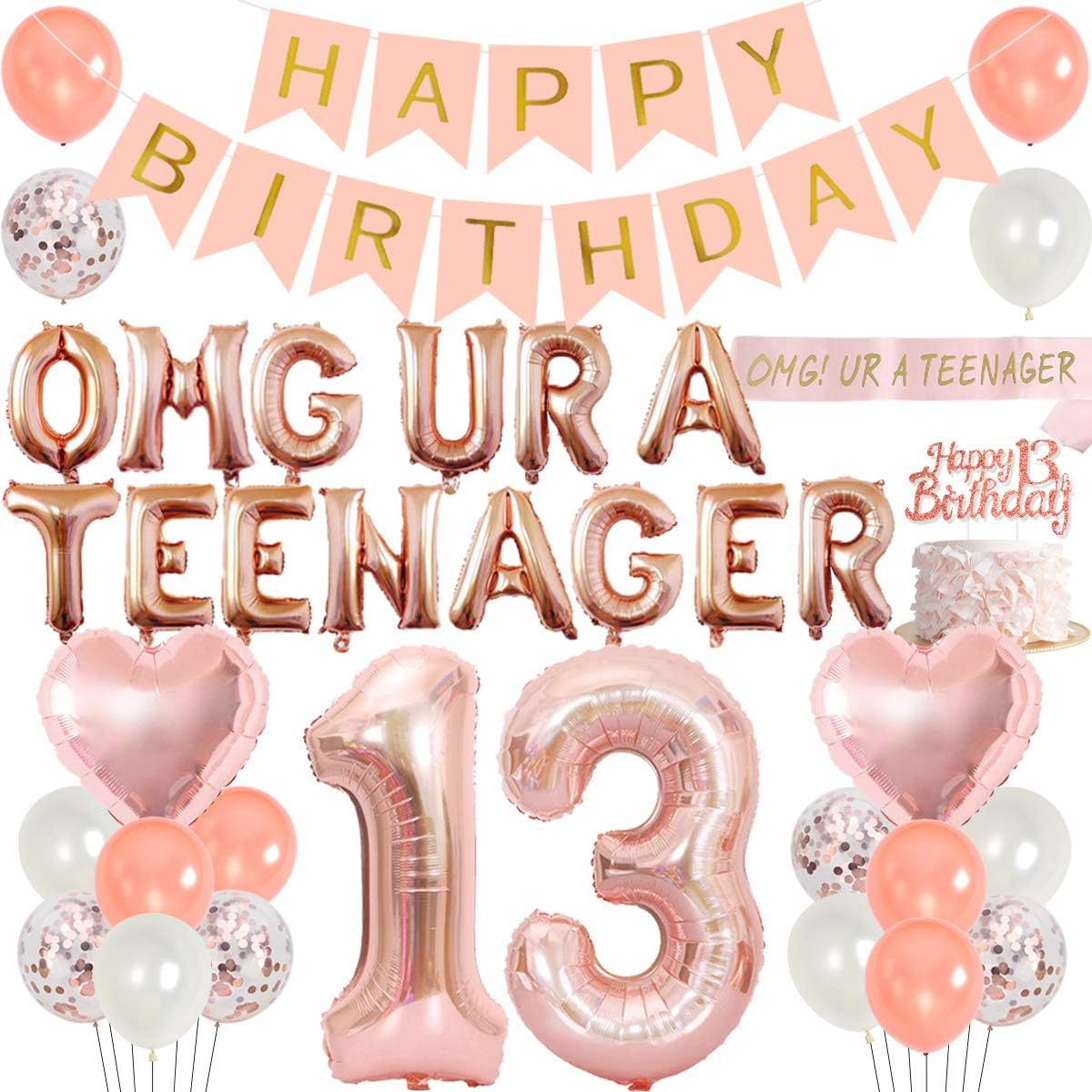 13th Birthday Party Decoration - مراجعة Party Banner Gold وسعره