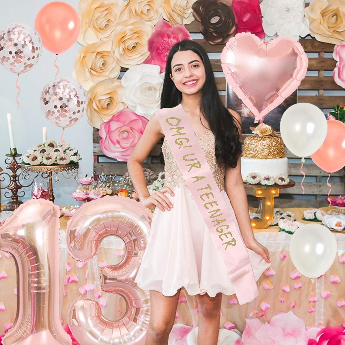 13th Birthday Party Decoration - مراجعة Party Banner Gold وسعره