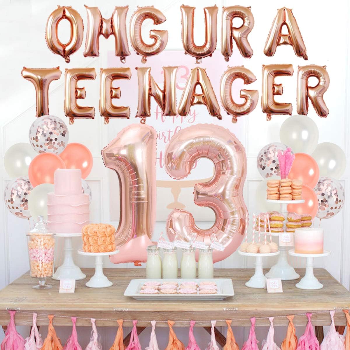 13th Birthday Party Decoration - مراجعة Party Banner Gold وسعره
