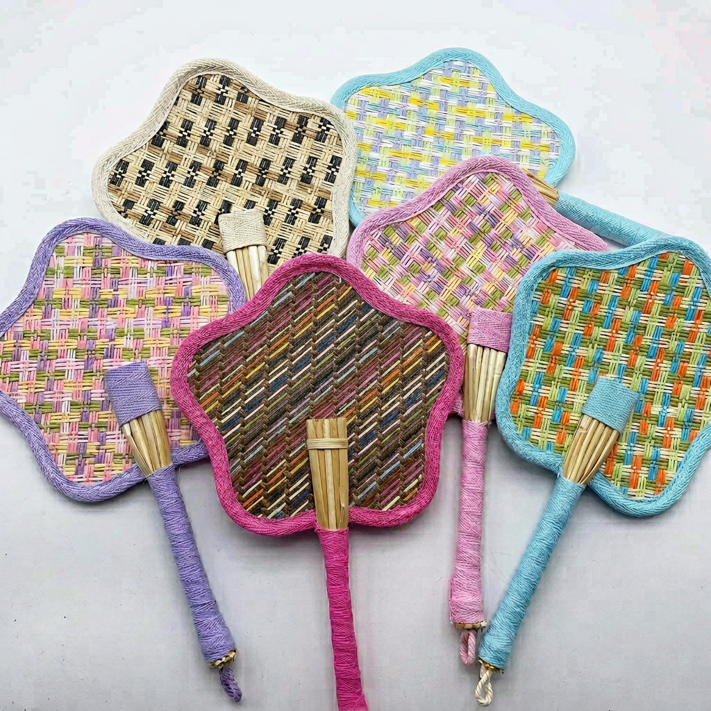 Portable Cooling Fan Colorful  - مراجعة Paper Straw Color وسعره