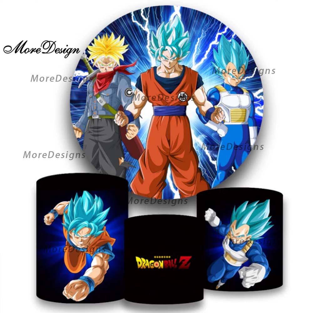 Dragon Ball Z Party Backdrop K - مراجعة Event Z وسعره