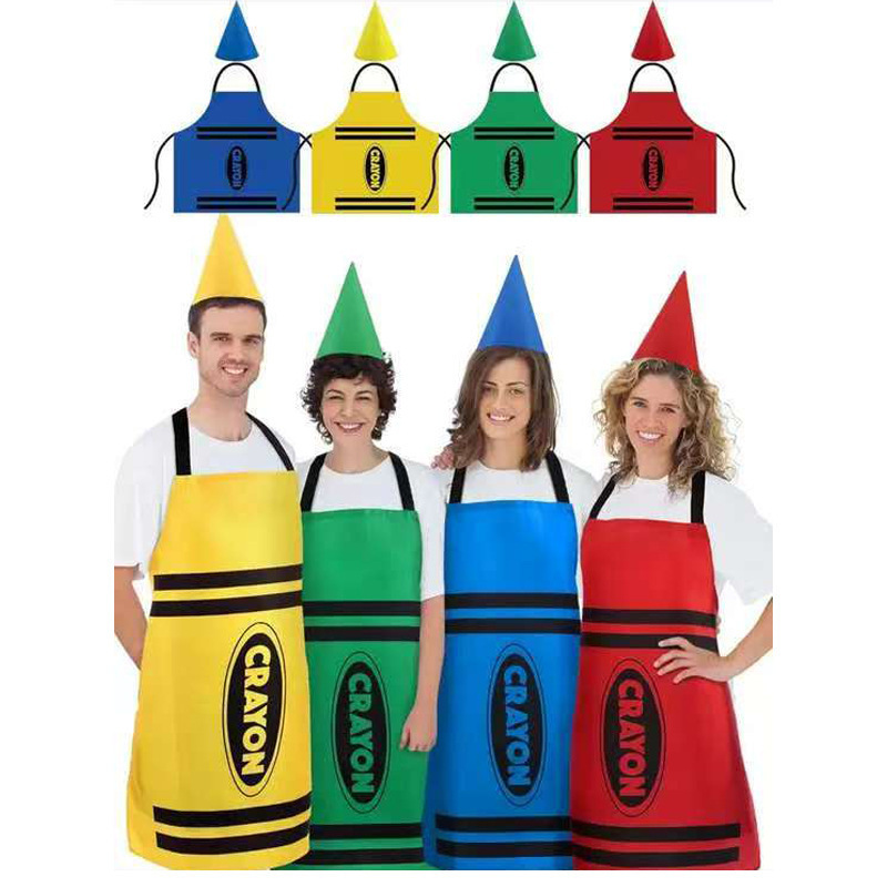 Colorful Crayon Themed Gnome S - مراجعة Party Hat Cone وسعره