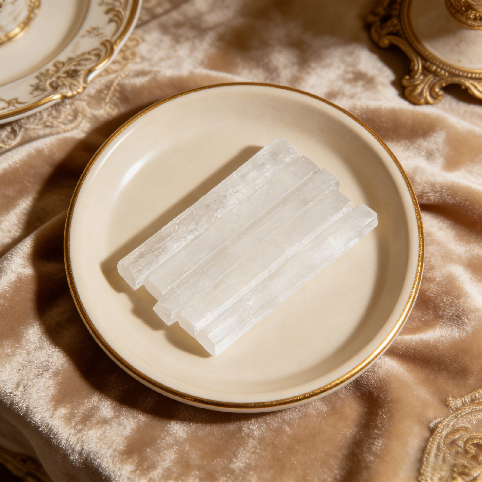 15Pcs Natural Selenite Crystal - مراجعة Centerpiece Stick وسعره