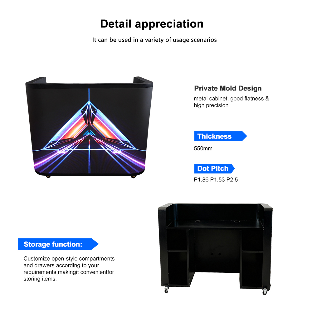 Full-Color P2.5 Front Desk Led - مراجعة Event Party Dj وسعره