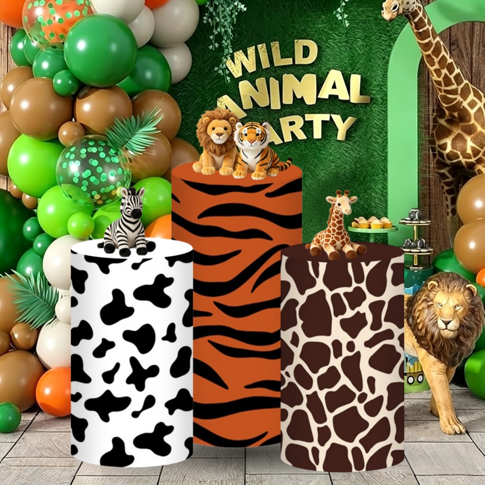 Safari Cylinder Pedestal Stand - مراجعة Dessert Table Backdrop وسعره