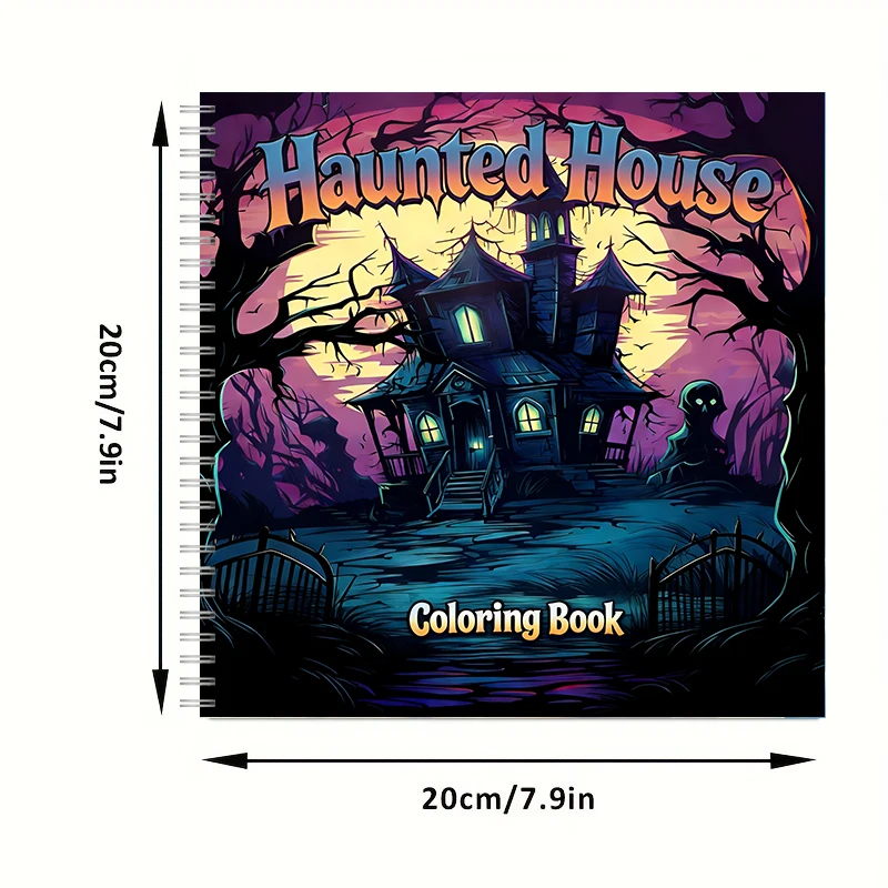 Haunted House Coloring Book fo - مراجعة Event Supplies وسعره