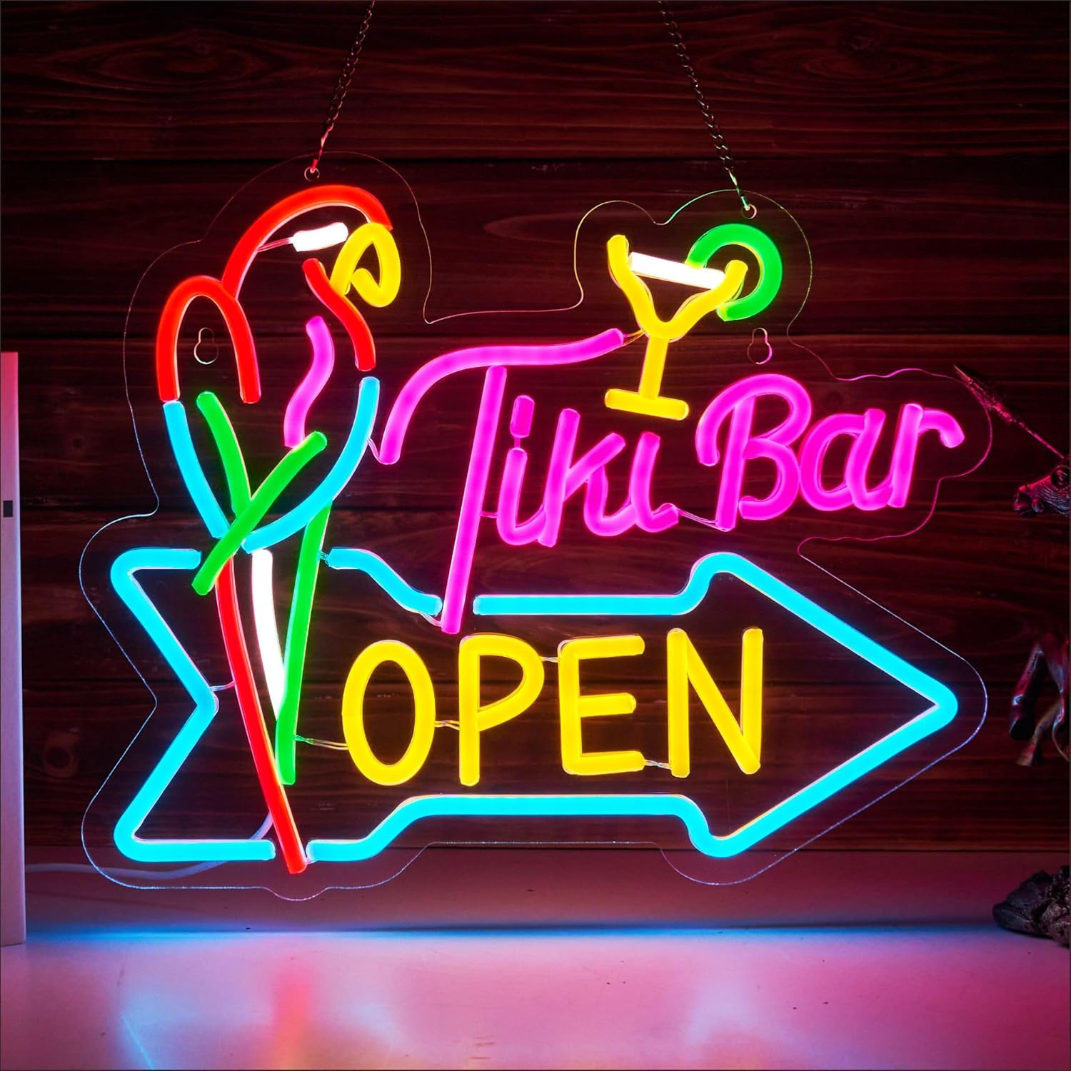 Bar Open Neon Sign Business Ar - مراجعة Neon Sign Party وسعره