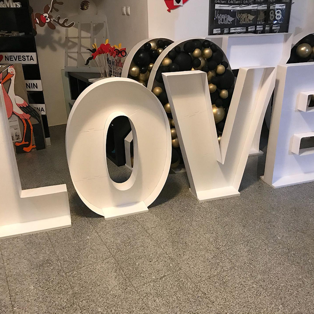 2.4FT Letters Balloons Frame M - مراجعة Event Z وسعره