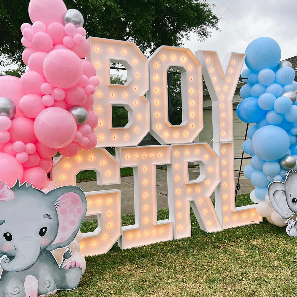 2.4FT Letters Balloons Frame M - مراجعة Event Z وسعره