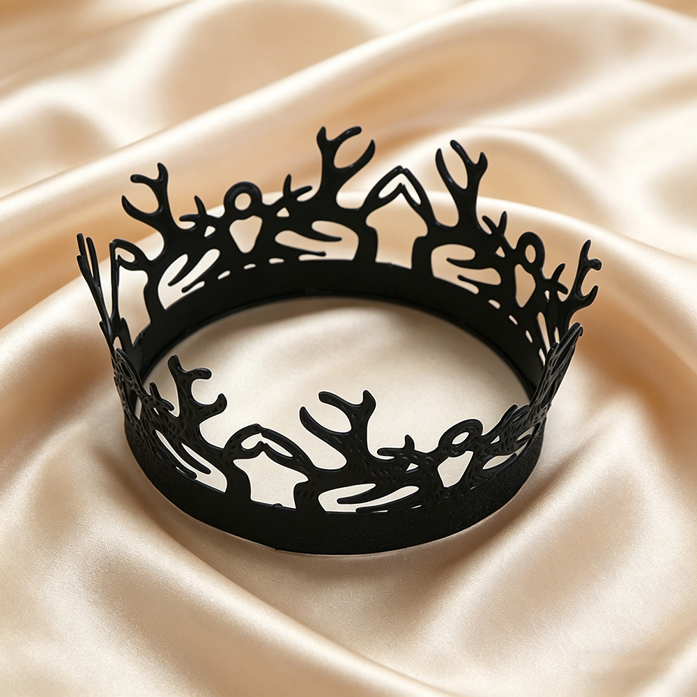 1pc Fashion Black Gothic Antle - مراجعة Event & Party Supply وسعره