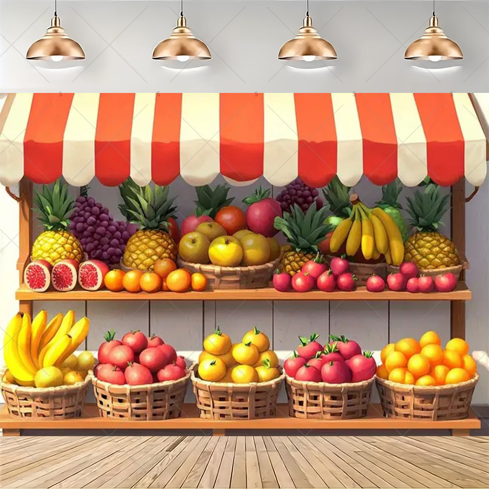 Colorful Supermarket Shelf Bac - مراجعة Party Event Supply Store وسعره