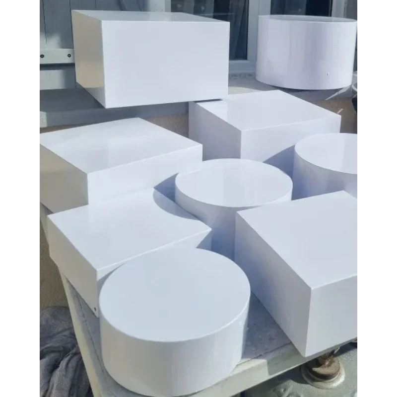White Column Flower Vase 10pcs - مراجعة Dessert Table Backdrop وسعره
