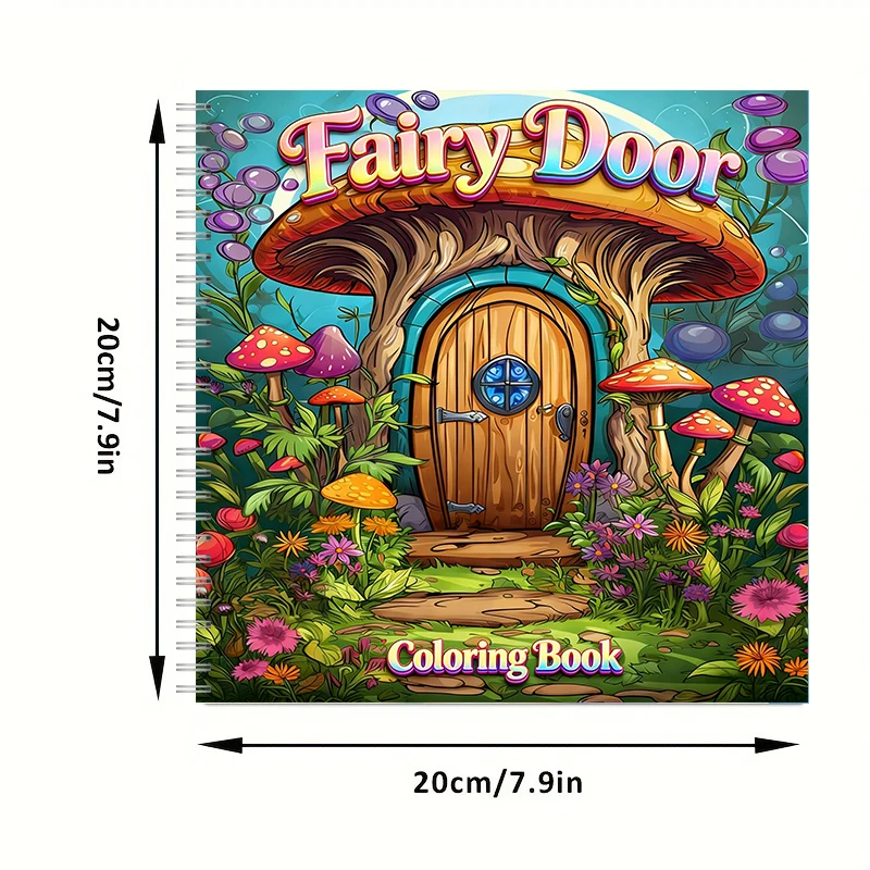 Coloring Book Fairy Door for A - مراجعة Event Supplies وسعره