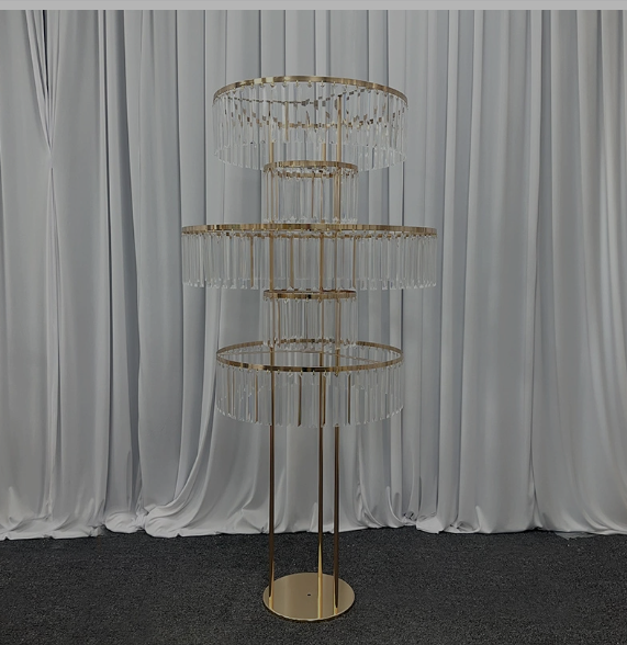4 PCS Flower Rack Crystal Road - مراجعة Party Event Supply Store وسعره