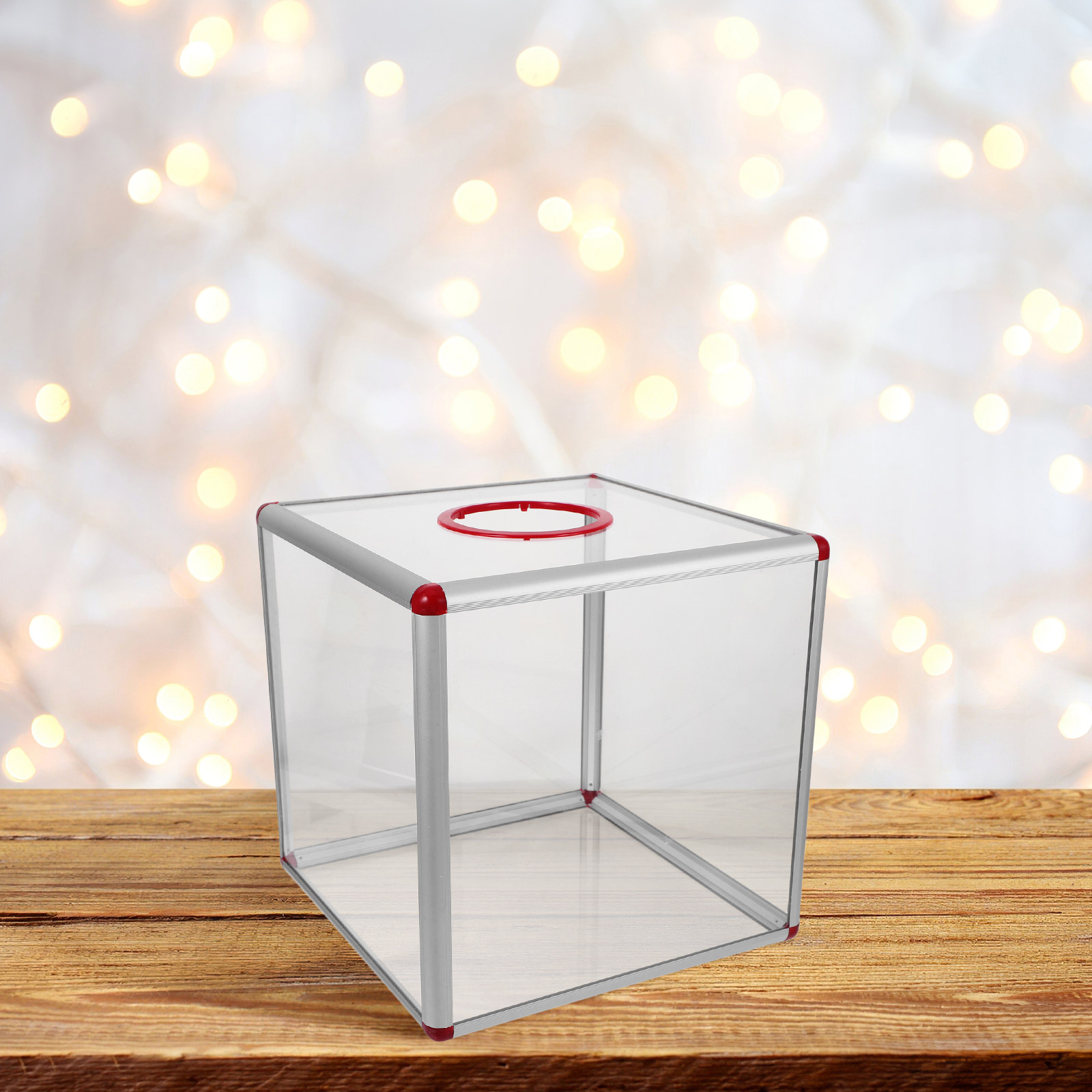 Large Clear Acrylic Raffle Tic - مراجعة Event Party Box وسعره