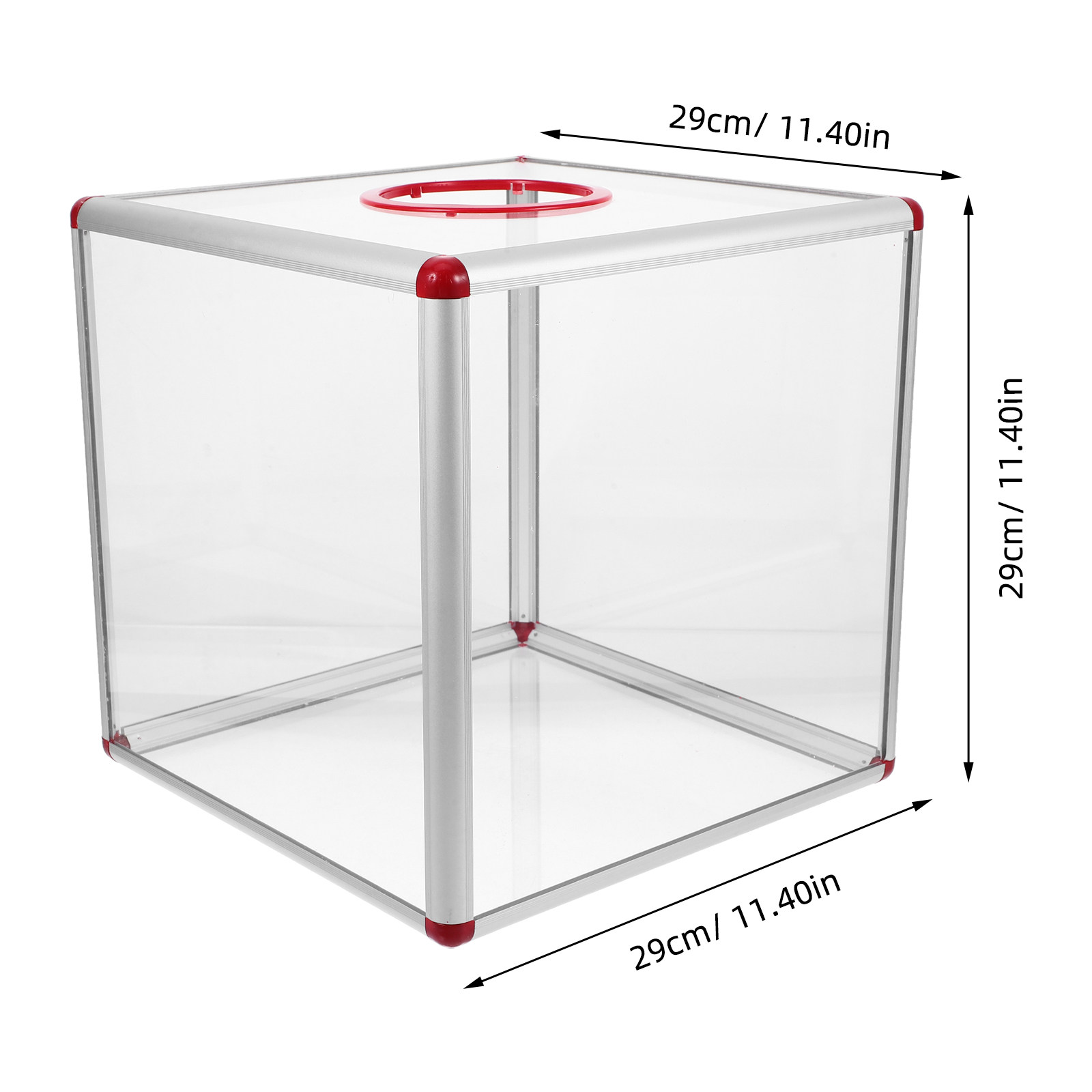 Large Clear Acrylic Raffle Tic - مراجعة Event Party Box وسعره