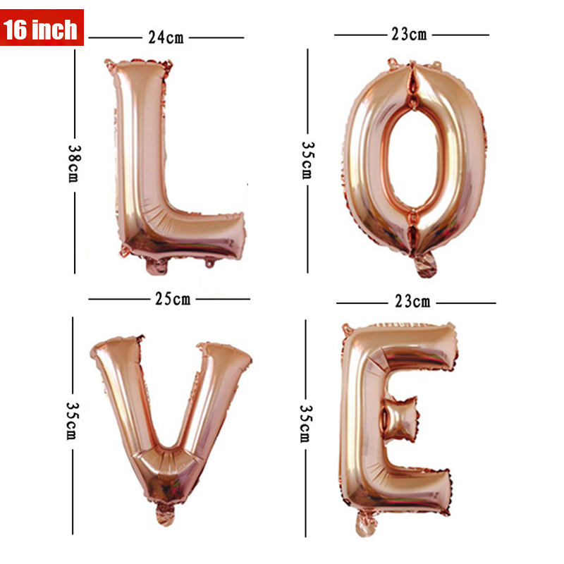 16 32 40 Inch Foil Letter Ball - مراجعة Event Z وسعره