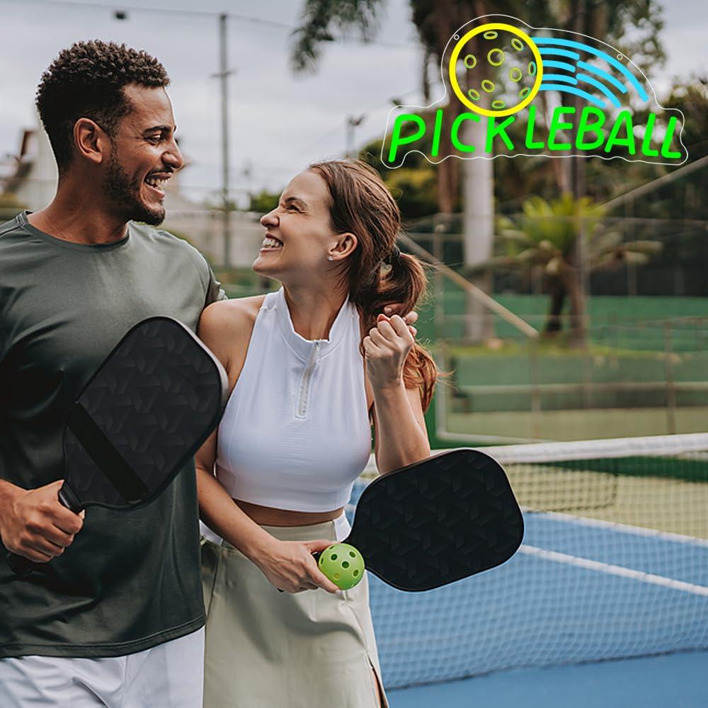 Pickleball Neon Sign USB Dimma - مراجعة Neon Sign Party وسعره