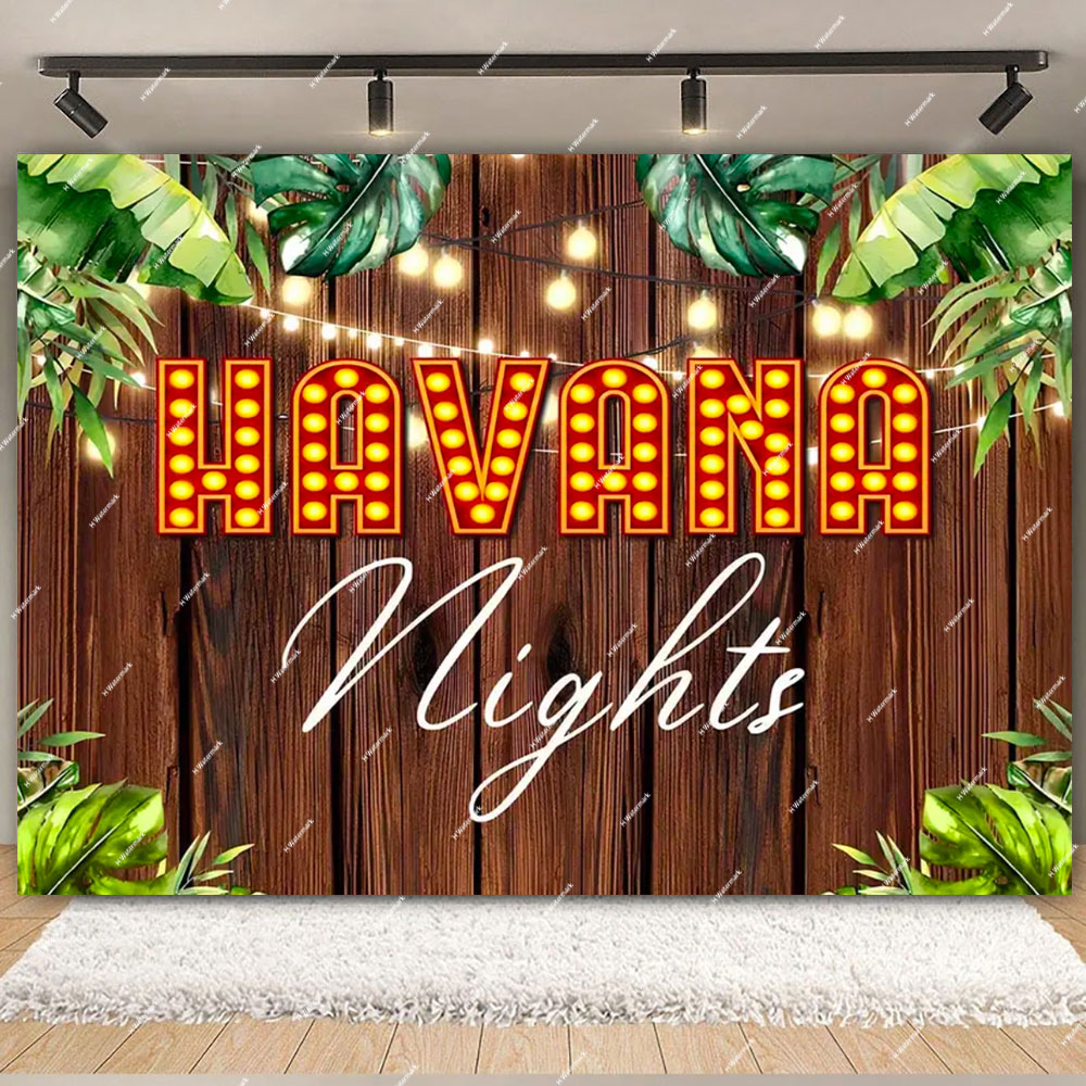 Havana Nights Backdrop Birthda - مراجعة Dessert Table Backdrop وسعره
