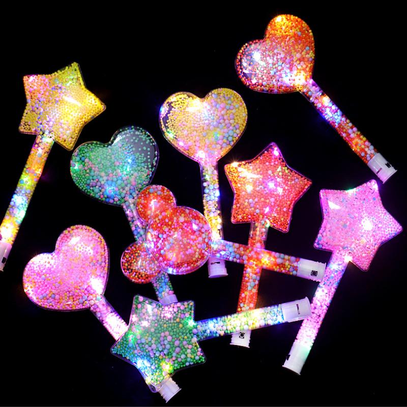 LED Luminous Magic Star Rod Li - مراجعة Cotton Candy Cone وسعره