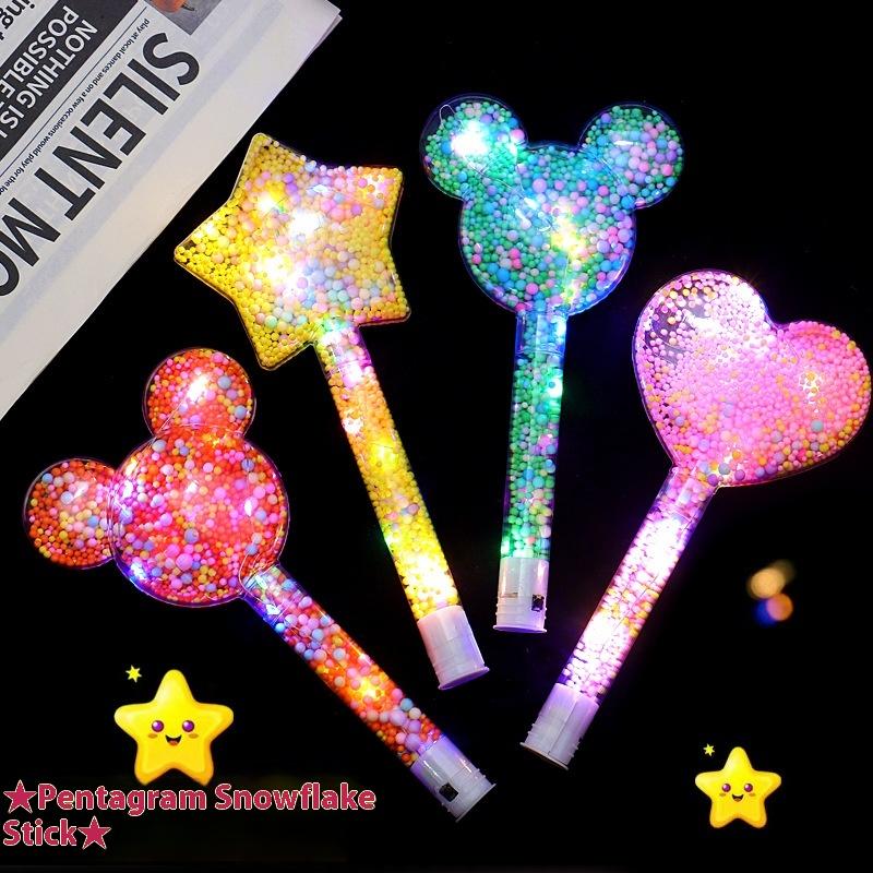 LED Luminous Magic Star Rod Li - مراجعة Cotton Candy Cone وسعره