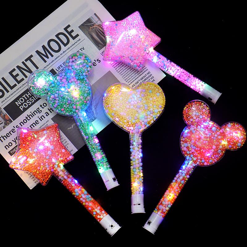 LED Luminous Magic Star Rod Li - مراجعة Cotton Candy Cone وسعره