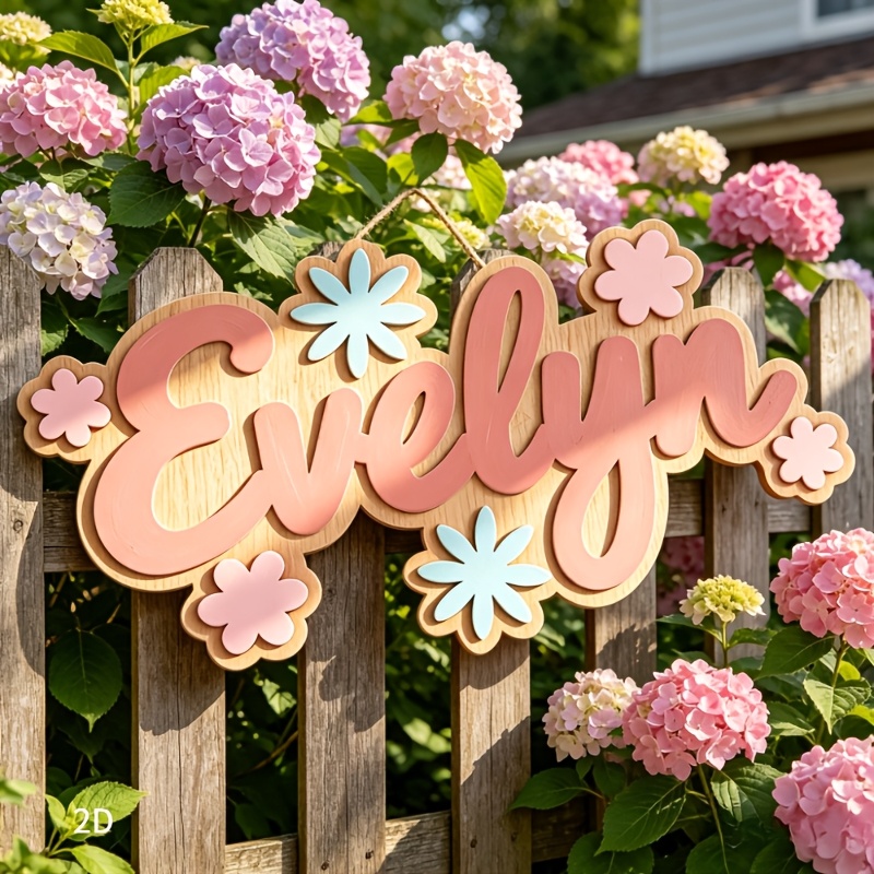 Personalized Floral Themed Nam - مراجعة Event Supplies وسعره
