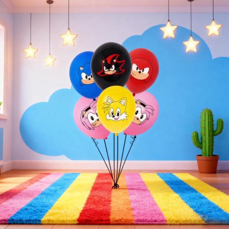 12pcs Sonics Anime Peripheral  - مراجعة Supply Event وسعره
