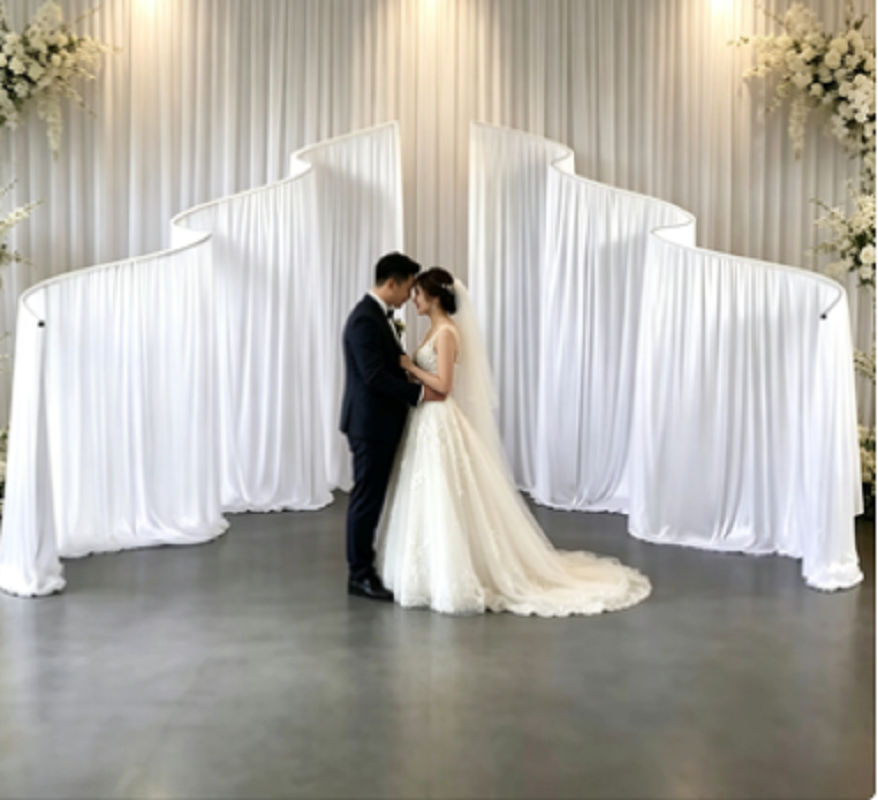 Wave Shape Metal Iron Arch Sta - مراجعة Party Event Supply Store وسعره