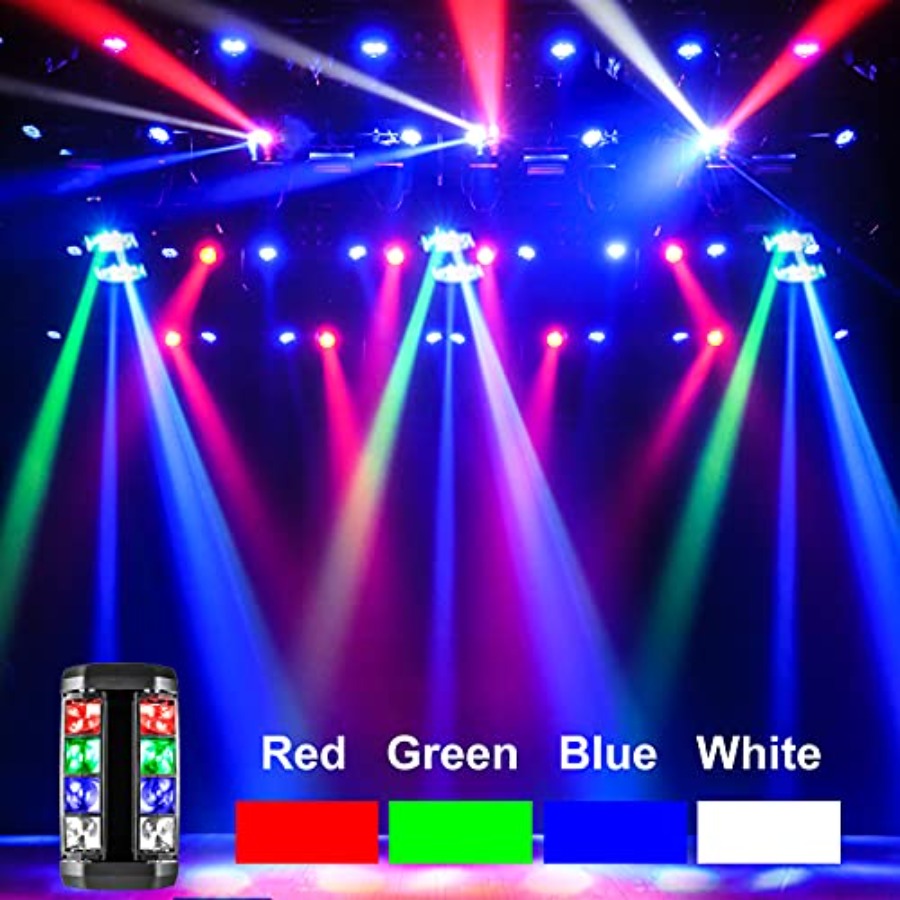 RGBW Moving Head DJ Light LED  - مراجعة Event Party Dj وسعره