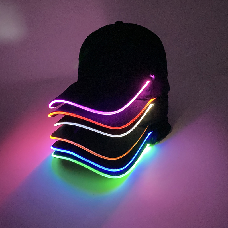 LED Light up Baseball Hat Flas - مراجعة Cotton Candy Cone وسعره