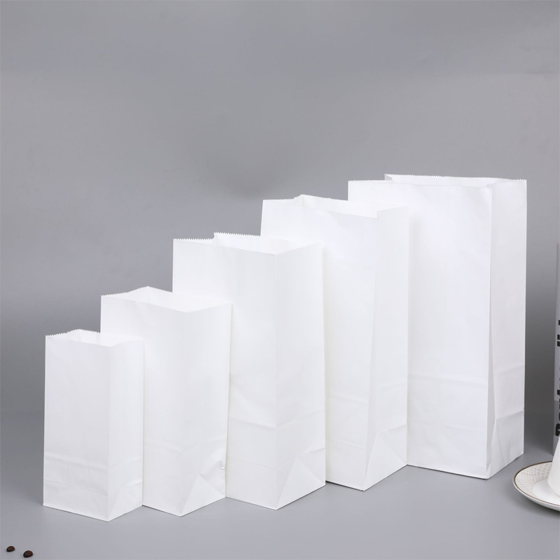 50Pcs/White Kraft Paper Bags F - مراجعة Event Party Shop وسعره