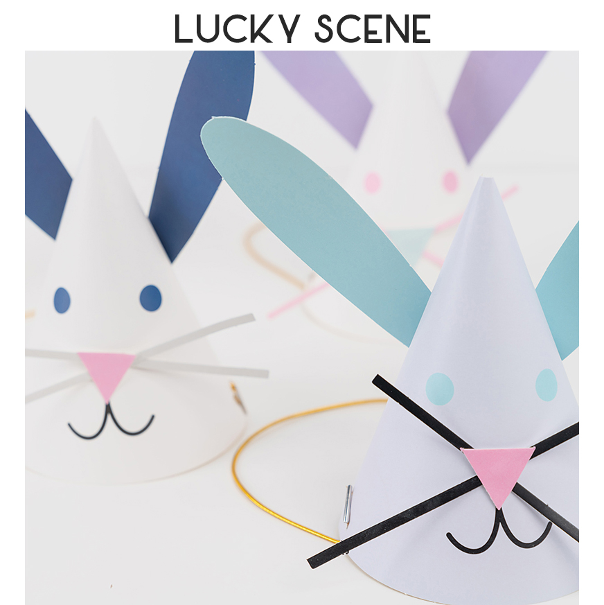Bunny Ears Birthday Hat Cute B - مراجعة Party Hat Cone وسعره