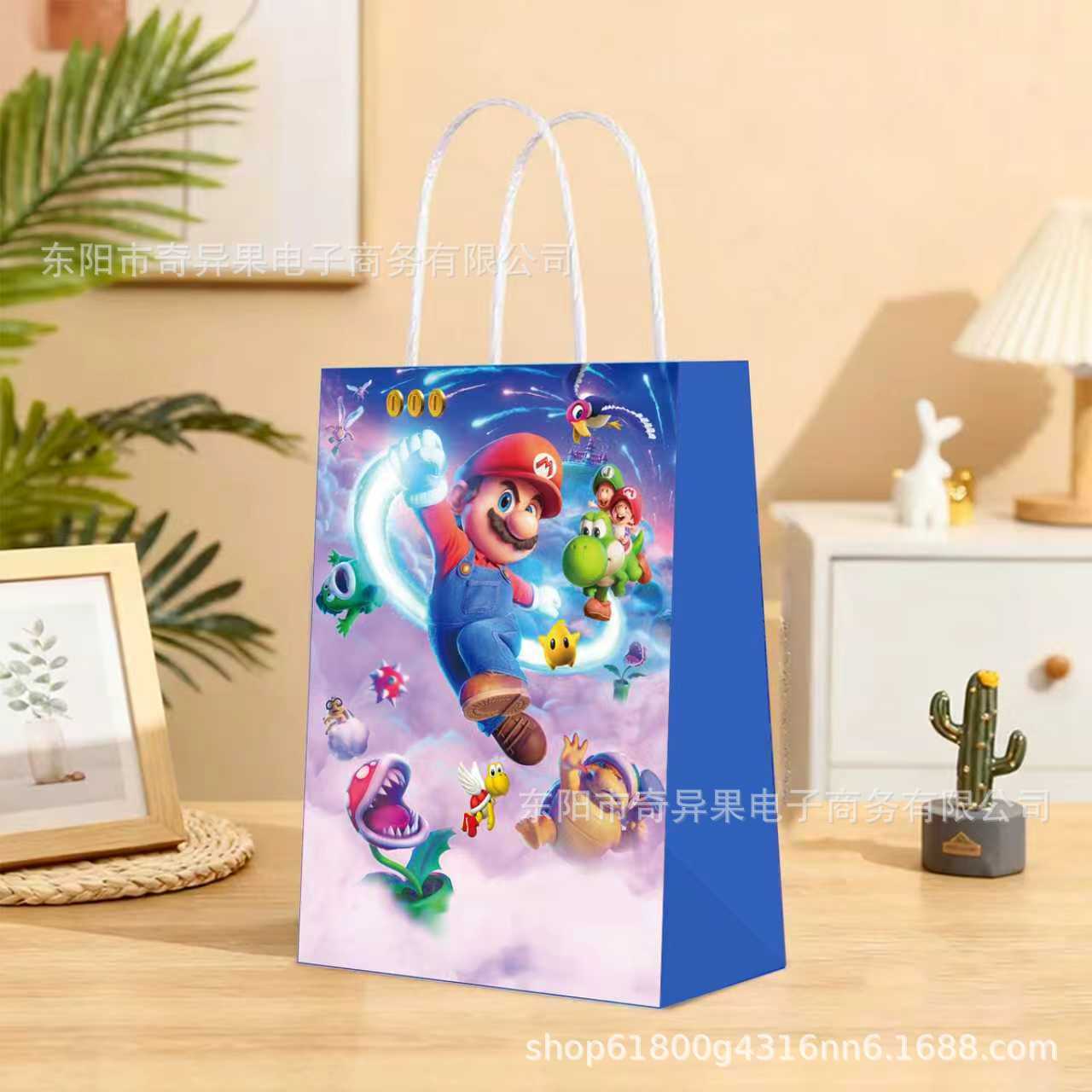 12/16pcs New Super Mario birth - مراجعة Event Supplies وسعره