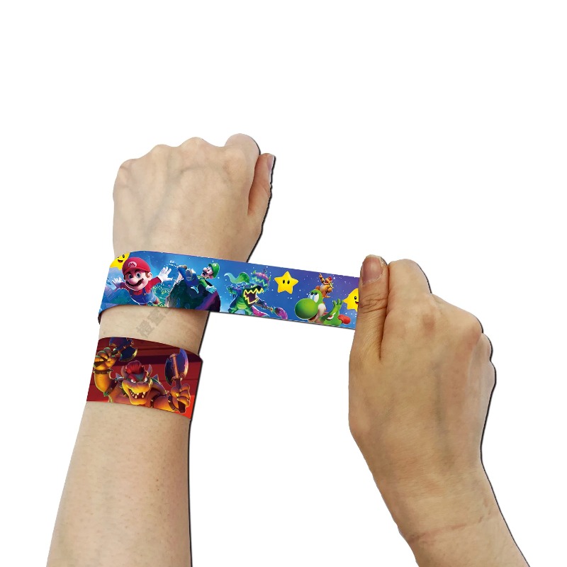 Super Mario PVC Slap Bracelets - مراجعة Event Supplies وسعره