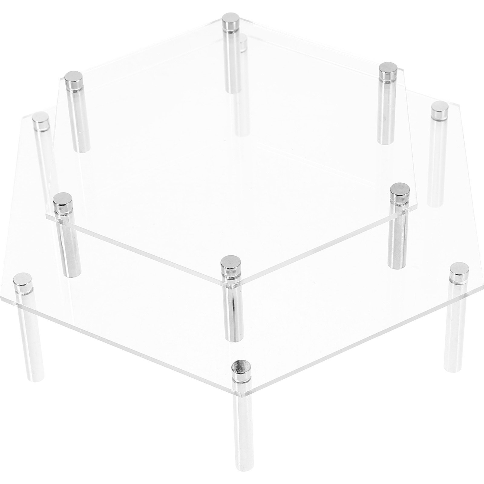1Set Acrylic Cake Stand Clear  - مراجعة Cupcake Stand Tier وسعره